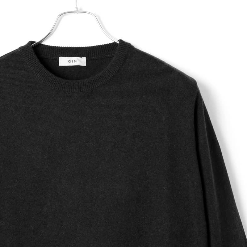 GIM(ジム) / カシミヤシルク12Gクルーネックニット [gim2470083-L]_画像3
