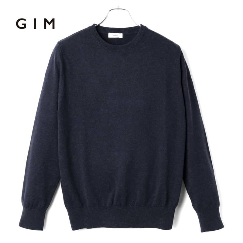 GIM(ジム) / カシミヤシルク12Gクルーネックニット [gim2470084-M]_画像1