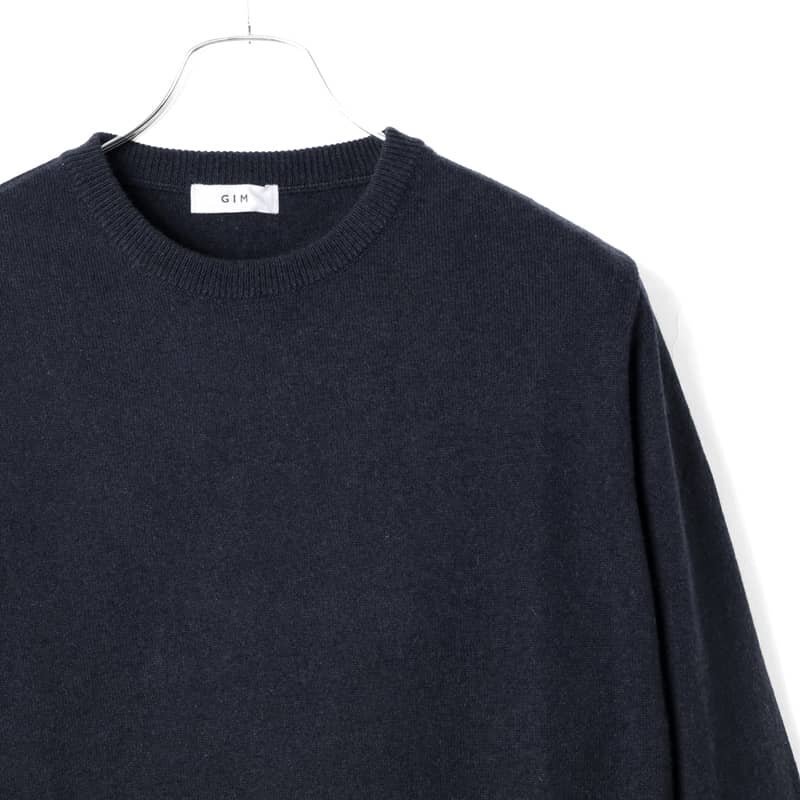 GIM(ジム) / カシミヤシルク12Gクルーネックニット [gim2470084-M]_画像3
