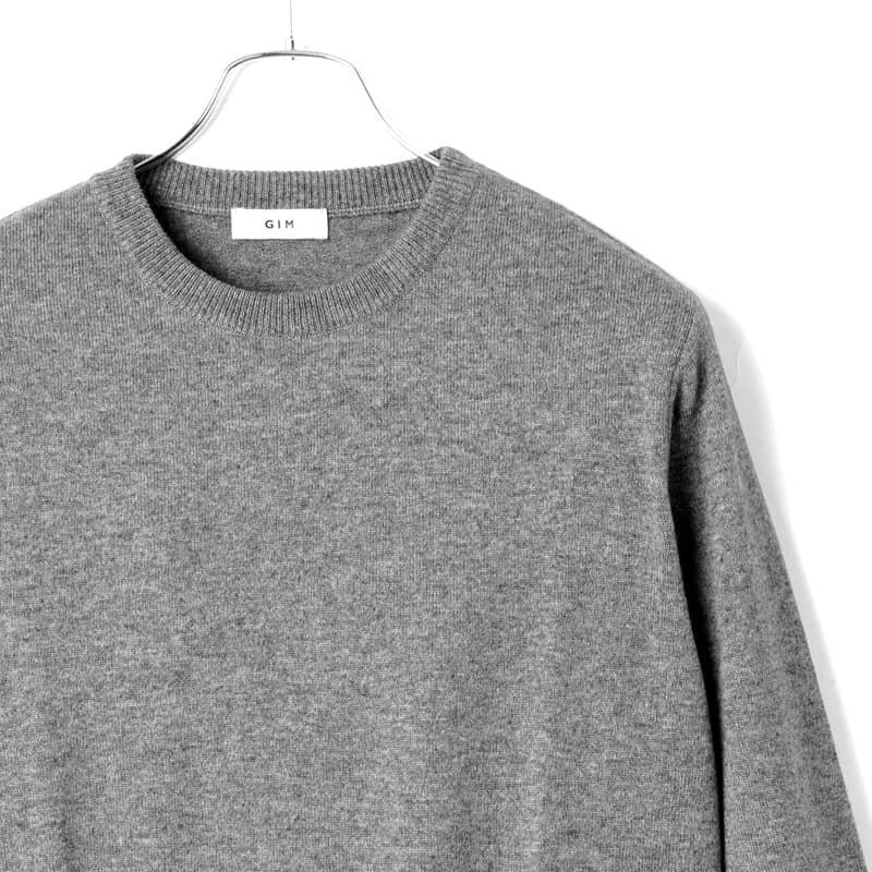 GIM(ジム) / カシミヤシルク12Gクルーネックニット [gim2470082-L]_画像3