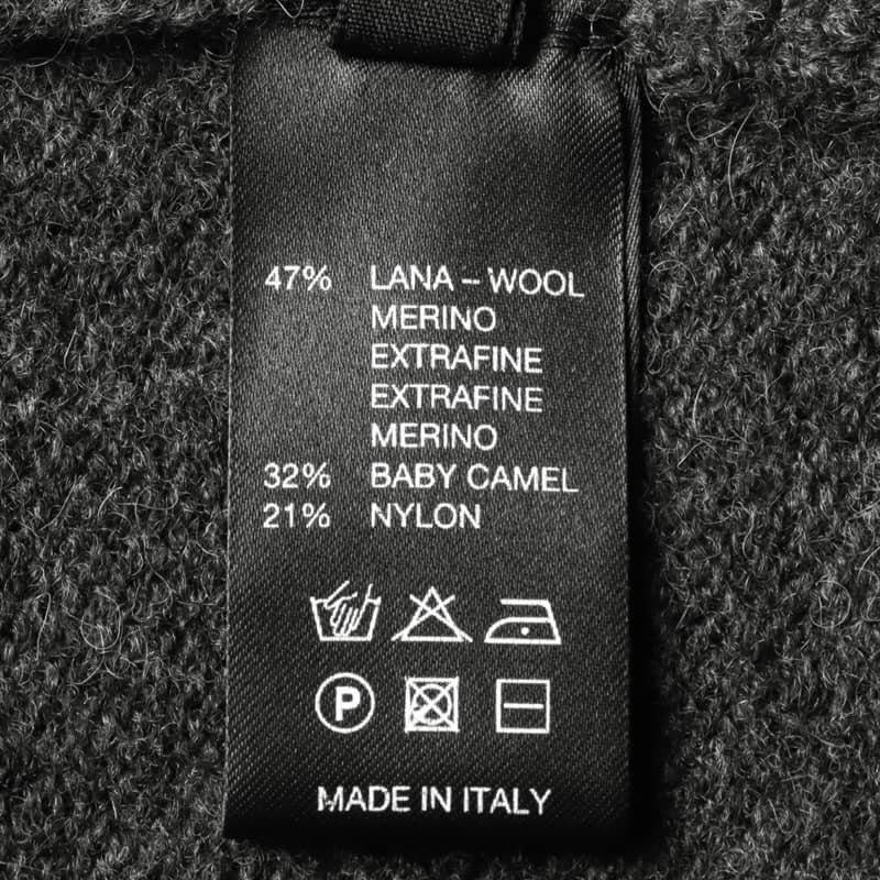 roberto collina(ロベルトコリーナ) / ウールベビーキャメル混ミドルゲージロールネックニット(RP40101) [rbc2450571-48]_画像7