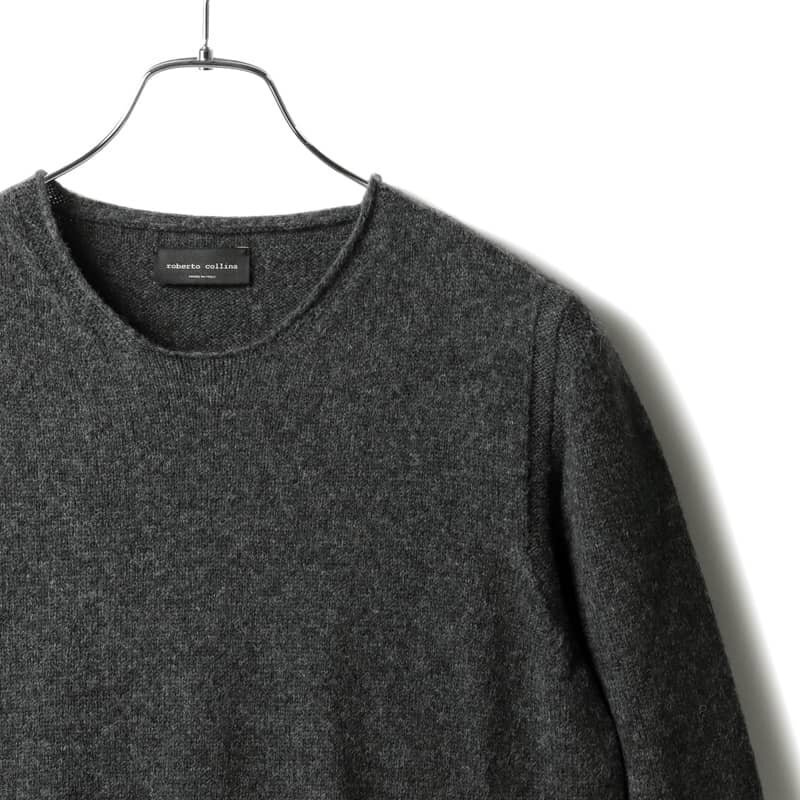 roberto collina(ロベルトコリーナ) / ウールベビーキャメル混ミドルゲージロールネックニット(RP40101) [rbc2450571-48]_画像3