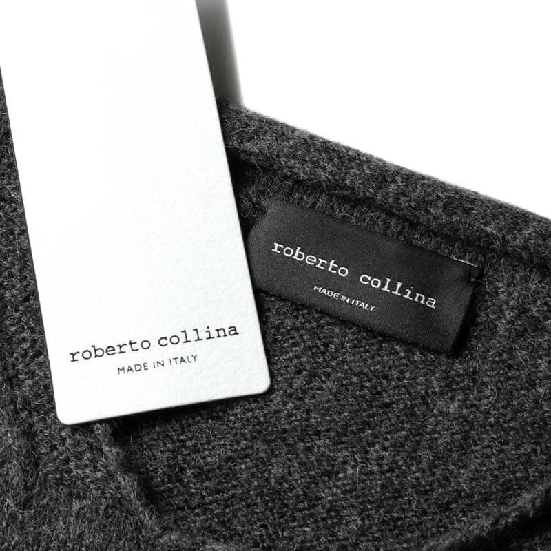 roberto collina(ロベルトコリーナ) / ウールベビーキャメル混ミドルゲージロールネックニット(RP40101) [rbc2450571-48]_画像8