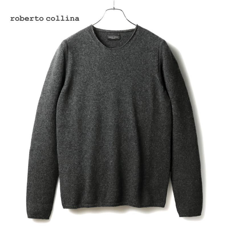 roberto collina(ロベルトコリーナ) / ウールベビーキャメル混ミドルゲージロールネックニット(RP40101) [rbc2450571-48]_画像1