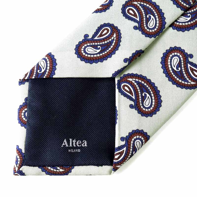 altea(アルテア) / ペイズリー柄プリントシルクネクタイ(2519048) [alt2510041]_画像4