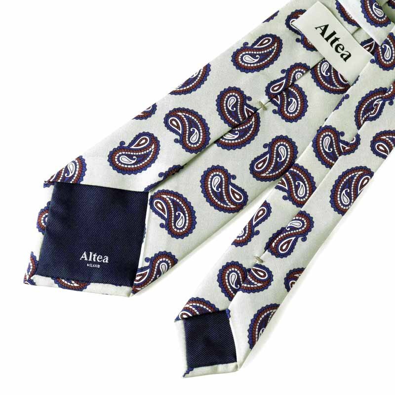 altea(アルテア) / ペイズリー柄プリントシルクネクタイ(2519048) [alt2510041]_画像2