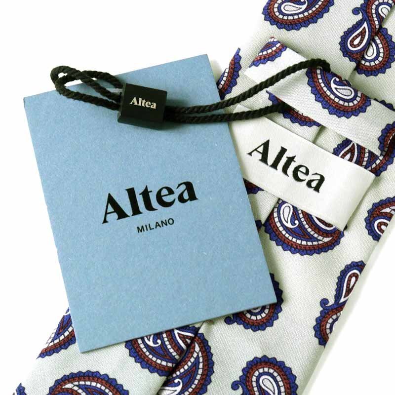 altea(アルテア) / ペイズリー柄プリントシルクネクタイ(2519048) [alt2510041]_画像7