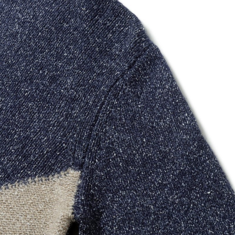 BALLANTYNE(バランタイン) / アーガイル柄ウールシルクミドルゲージタートルネックニット(B2P215 5W122) [brt2520032-50]_画像6