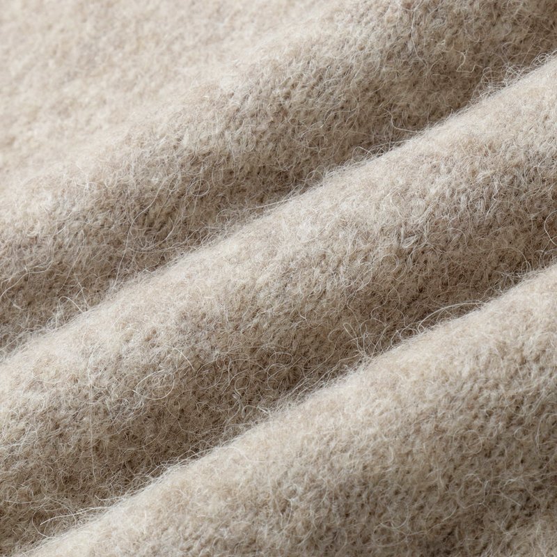 BALLANTYNE(バランタイン) / アルパカウールナイロンミドルゲージクルーネックシャギーニット(B2P000 7W091) [brt2520011-46]_画像5