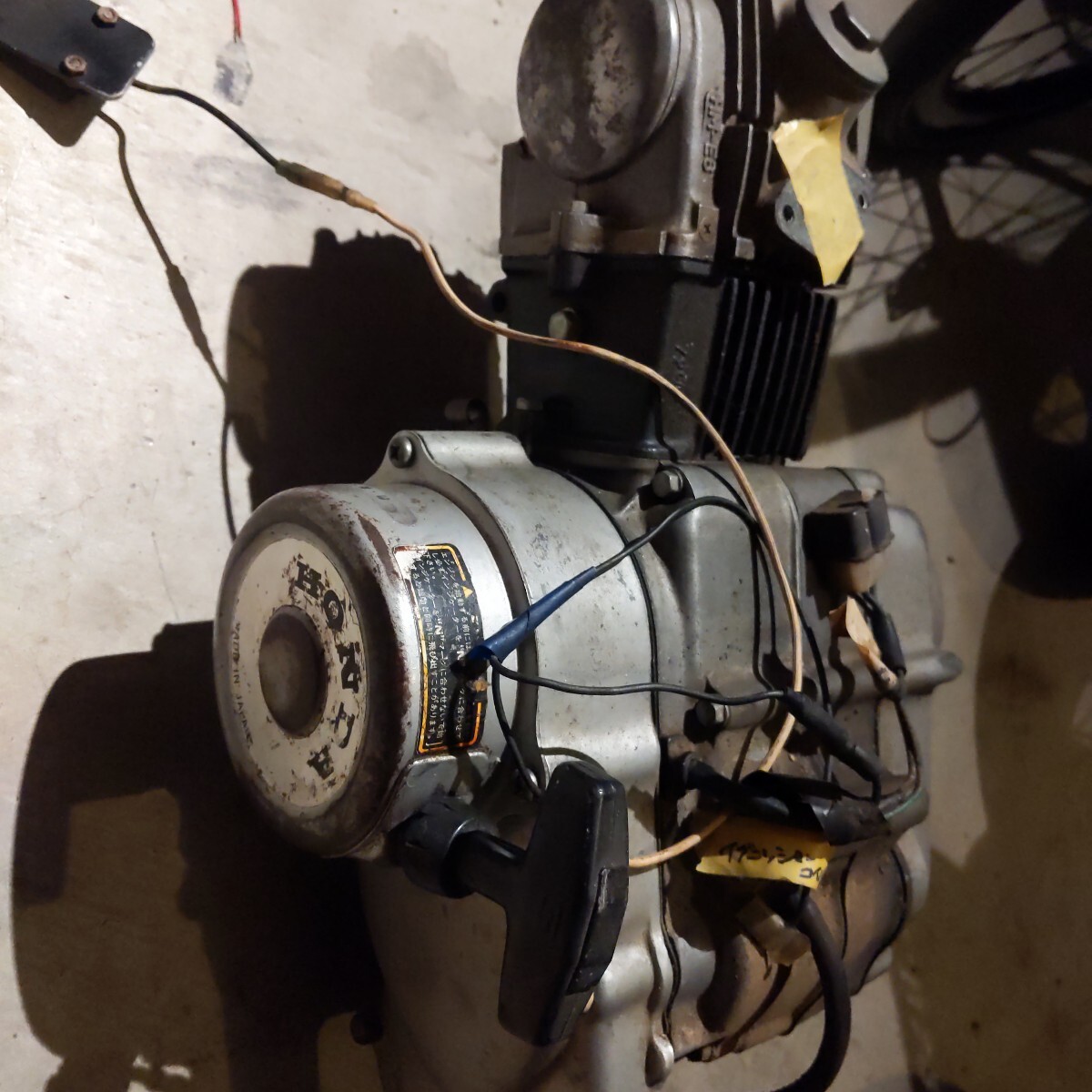 ATC70純正エンジン　実動_画像1