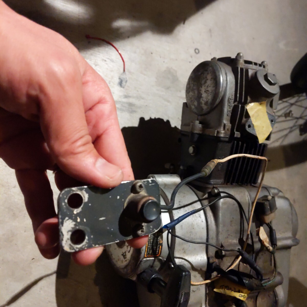 ATC70純正エンジン　実動_画像2