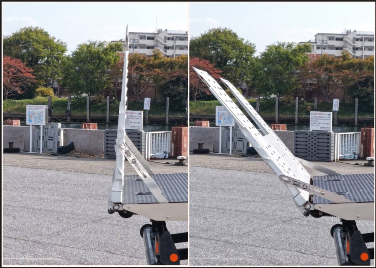 H27 キャンター 検)R8/2 ターボ AT 極東フラトップ タイヤ固縛 アオリレス リアゲート斜め固定 電動格納ミラー ETC 積載車 フルフラット_画像6