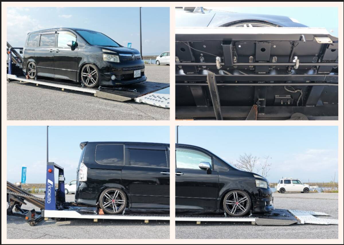 H27 キャンター 検)R8/2 ターボ AT 極東フラトップ タイヤ固縛 アオリレス リアゲート斜め固定 電動格納ミラー ETC 積載車 フルフラット_画像2