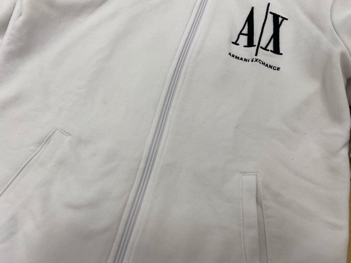 【K1895】アルマーニエクスチェンジ ICON ジップパーカー 8NYM22 YJ68Z SIZE:S＋スウェットジョガー 8NYPCX YJ68Z SIZE:XS 上下セット_画像9