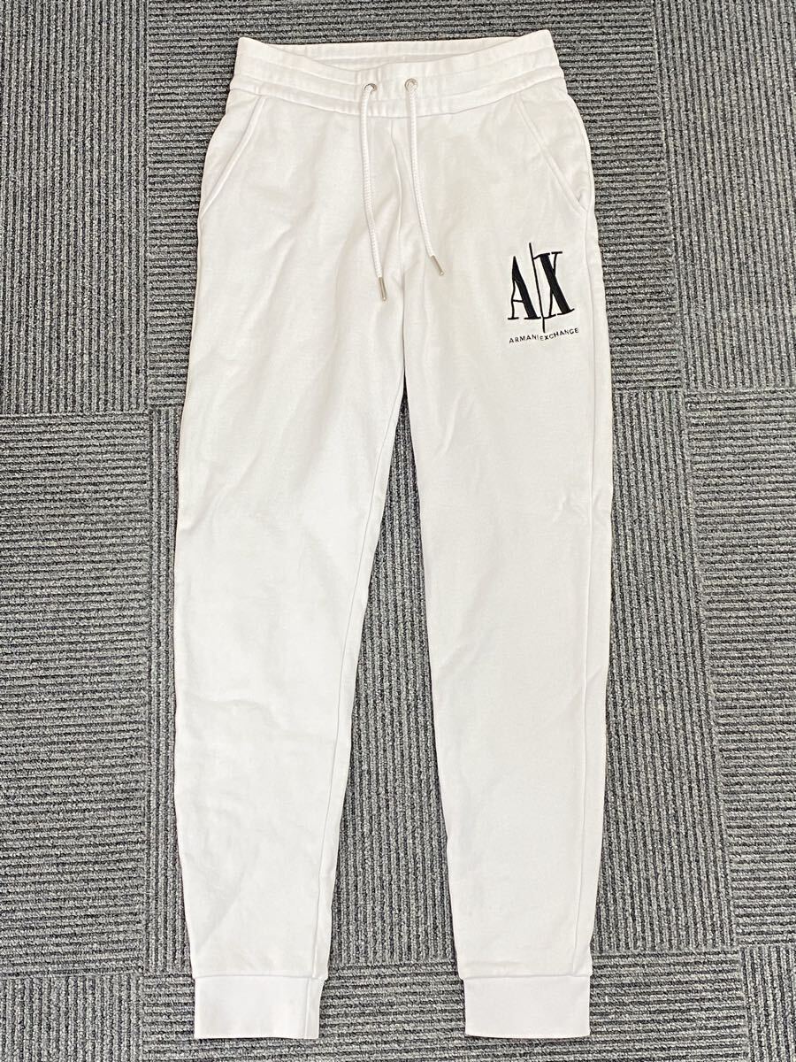 【K1895】アルマーニエクスチェンジ ICON ジップパーカー 8NYM22 YJ68Z SIZE:S＋スウェットジョガー 8NYPCX YJ68Z SIZE:XS 上下セット_画像4