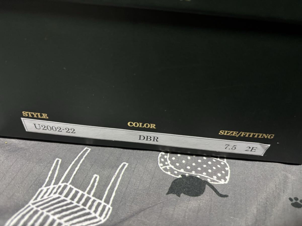  новый товар не использовался Union imperial бизнес обувь темно-коричневый U2002medali on 7.5EE