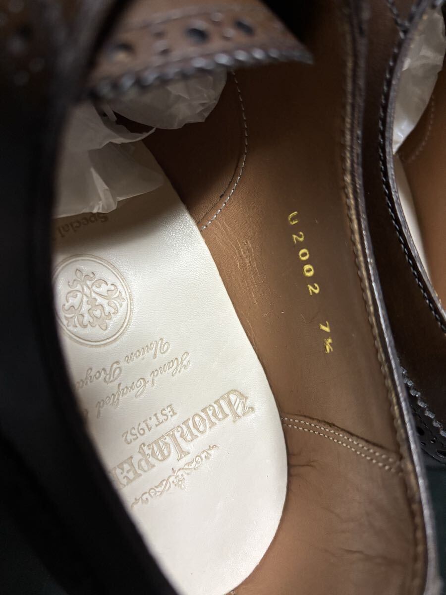  новый товар не использовался Union imperial бизнес обувь темно-коричневый U2002medali on 7.5EE