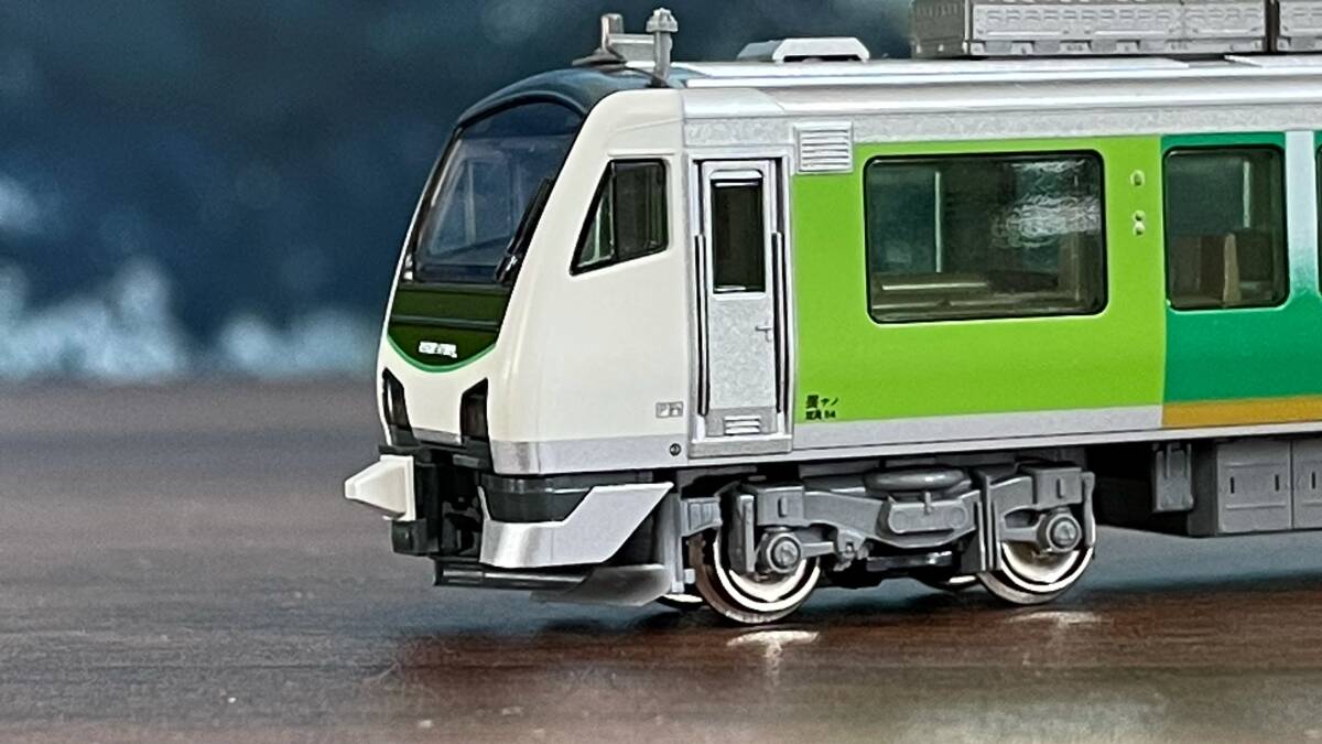 KT016 KATO 汎用スノープロウ3 HB-E300 リゾートしらかみ リゾートふるさと 3Dパーツ_画像2