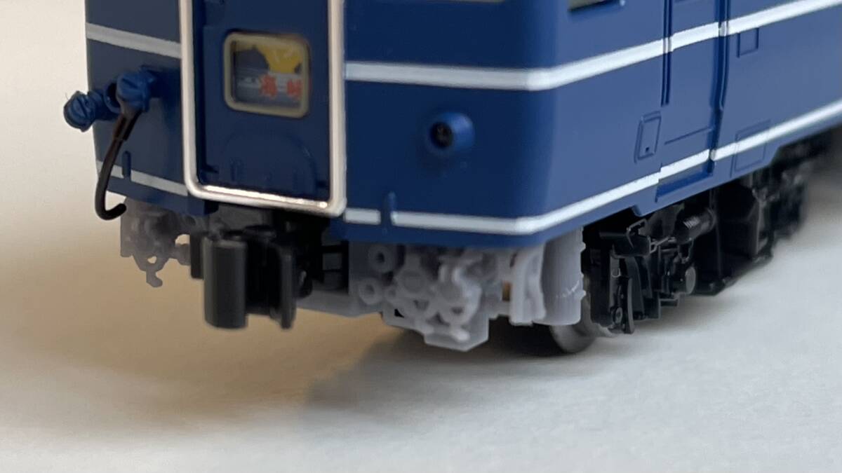 TX103 TOMIX スハフ14-500（空気配管・内・SGあり）BMナックルカプラーアダプター 1個 3Dパーツ _画像1