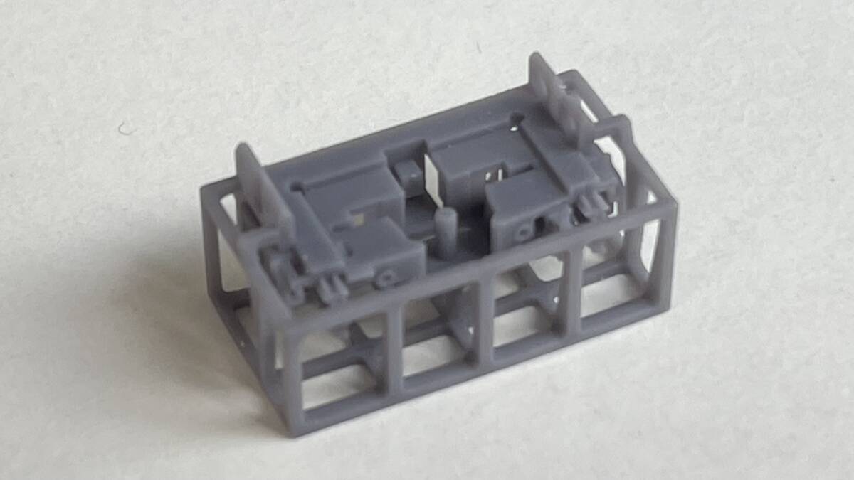 TX103 TOMIX スハフ14-500（空気配管・内・SGあり）BMナックルカプラーアダプター 1個 3Dパーツ _画像4