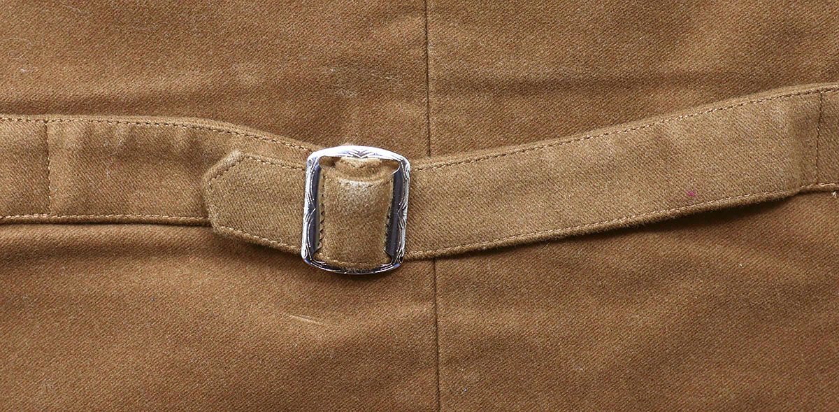 cushman (クッシュマン) COTTON SUEDE VEST / コットンスエードベスト Lot 21176 美品 ブラウン size M_画像6