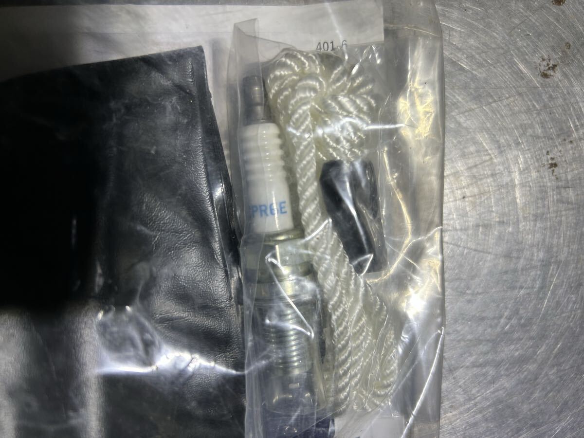 トーハツ6馬力船外機　取説　DCPR6E プラグ工具セット_画像2