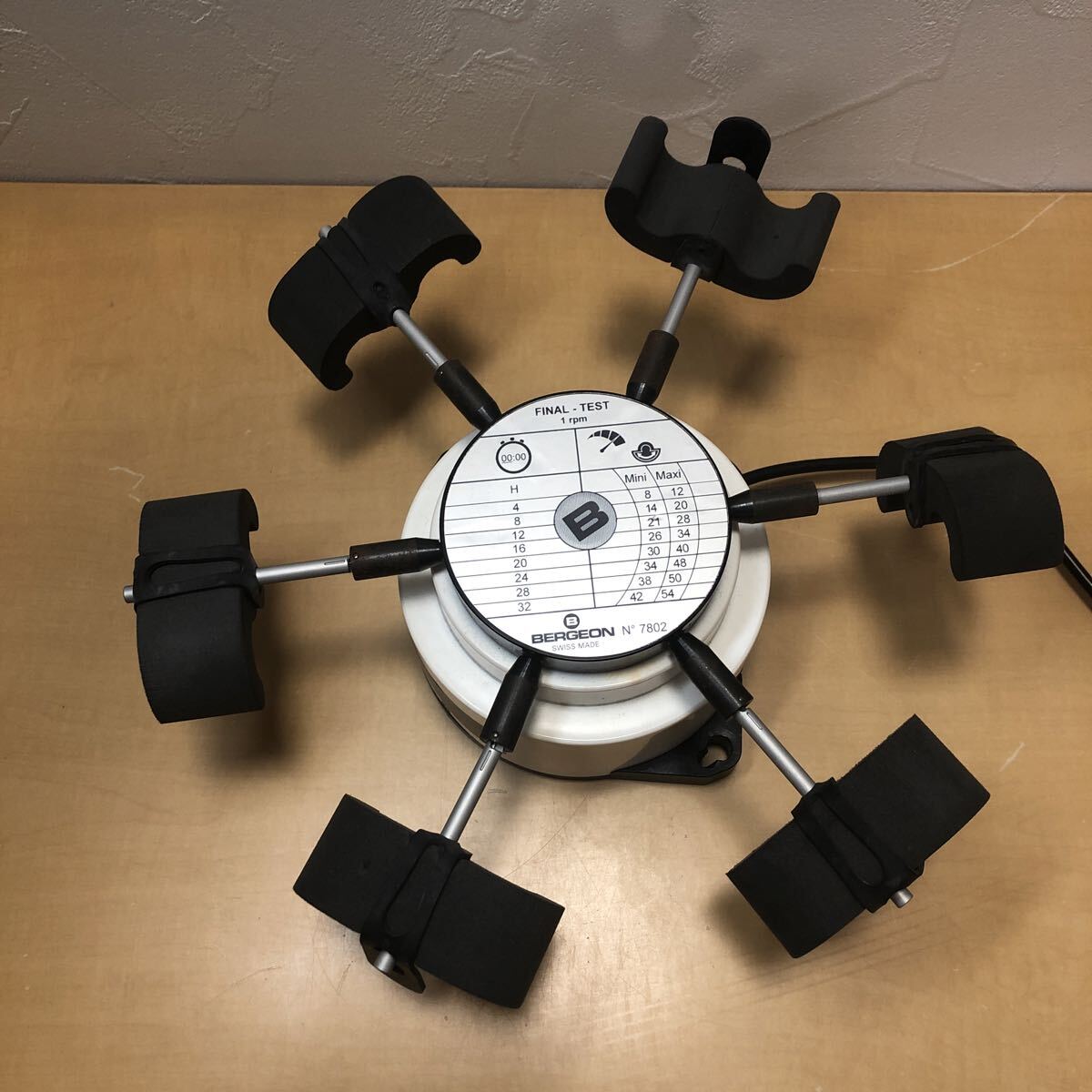 BERGEON No7802 FINAL-TEST SWISS MADE ファイナルテスター 動作品_画像1
