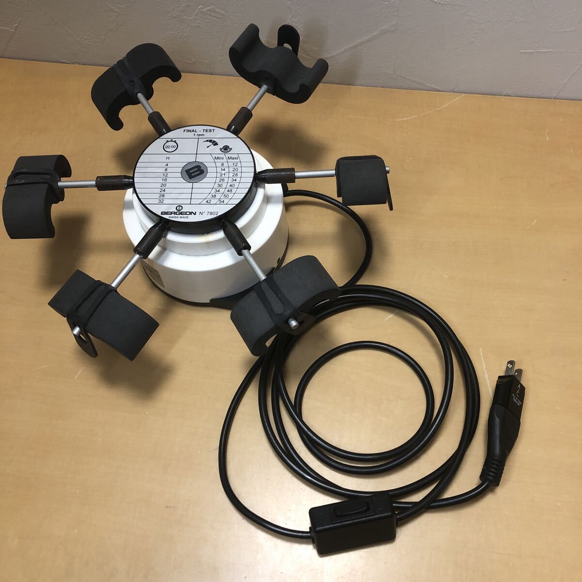 BERGEON No7802 FINAL-TEST SWISS MADE ファイナルテスター 動作品_画像2