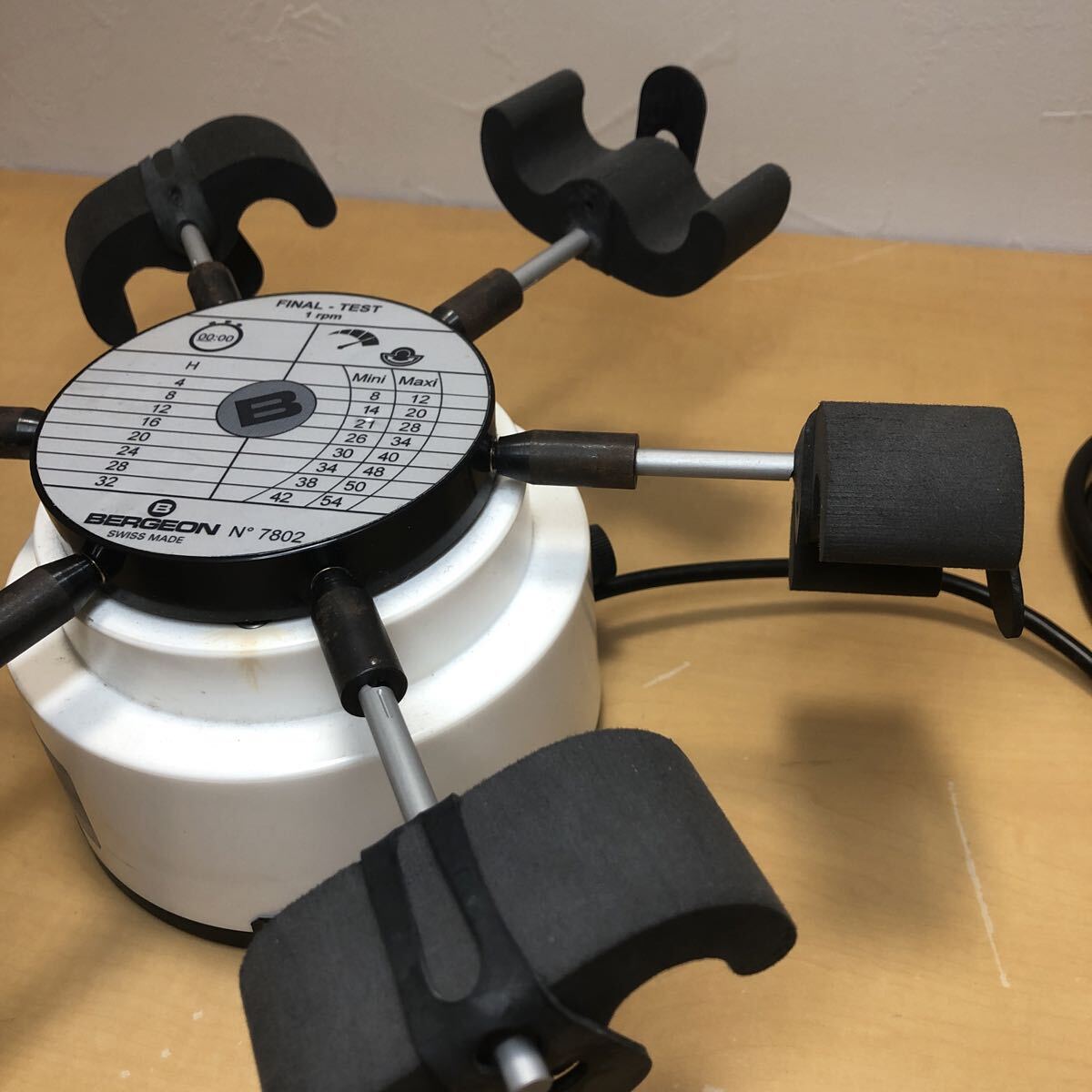 BERGEON No7802 FINAL-TEST SWISS MADE ファイナルテスター 動作品_画像8