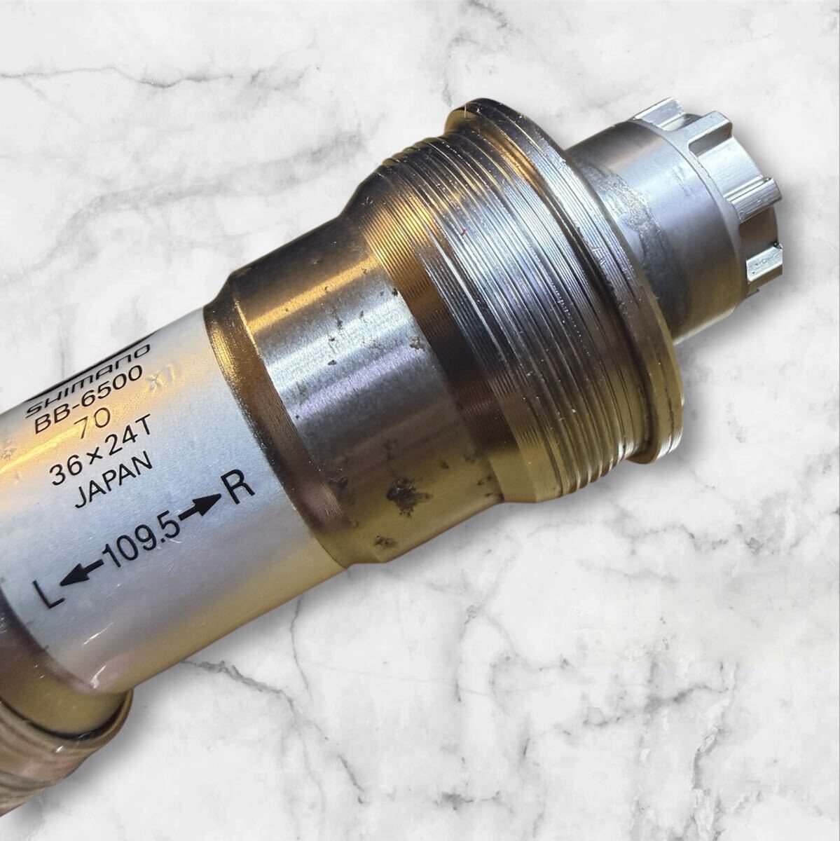 SHIMANO アルテグラ　BB-6500 イタリアン _画像5