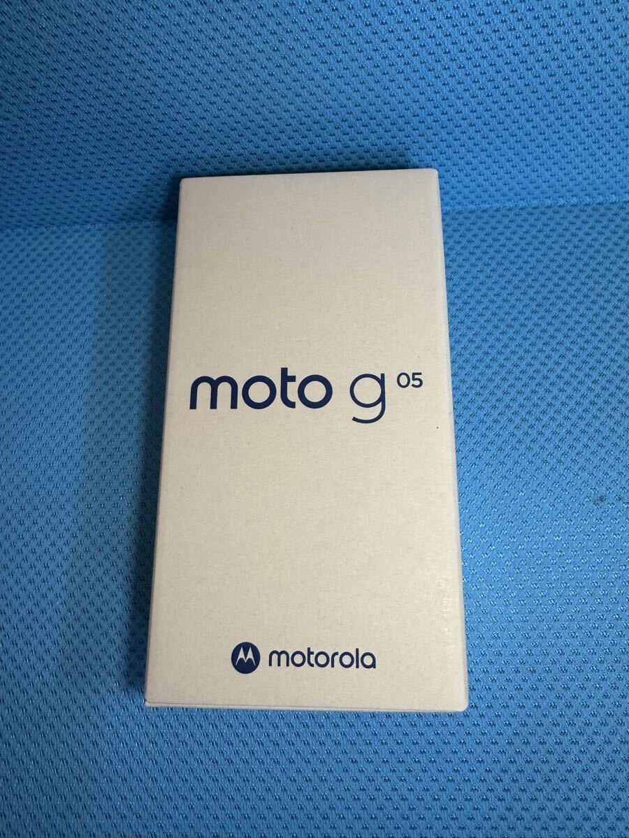 未使用　未開封 SIMフリー　IIJmio モトローラ motorola moto g05 フレッシュラベンダー XT2523-5_画像1