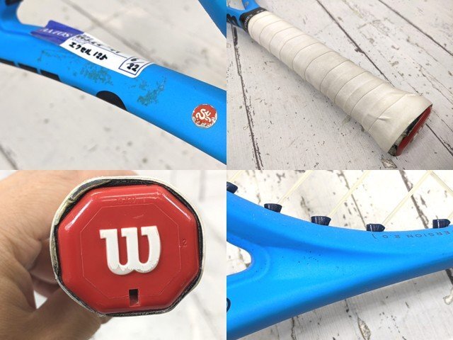【10yt163】硬式用テニスラケット ウィルソン Wilson ウルトラ 100 ULTRA100 v2.0◆C67♪_画像3