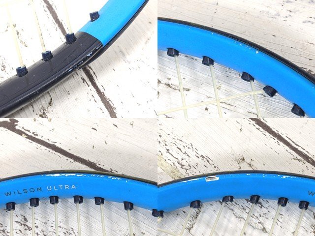 【10yt163】硬式用テニスラケット ウィルソン Wilson ウルトラ 100 ULTRA100 v2.0◆C67♪_画像4