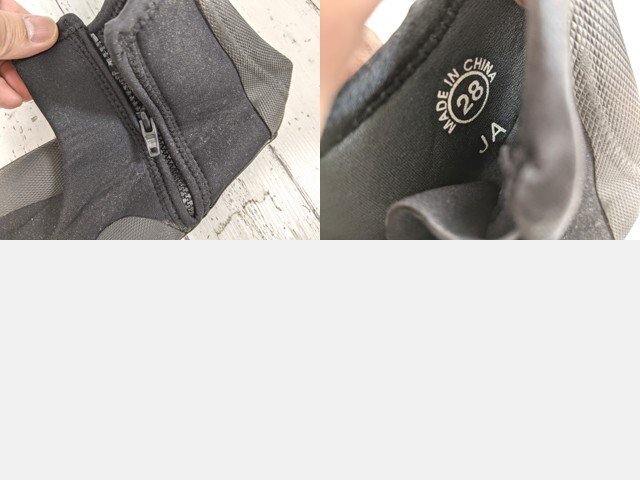 【9yt342】スキューバダイビング用品 TUSA ダイビングブーツ サイズ：28.0◆キャリーバッグ メッシュバッグ♪_画像9