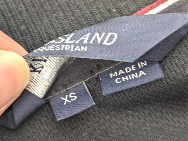 【4yt267】乗馬馬術ウエア レディース使用 ジャケット KINGSLAND キングスランド ネイビー サイズ：XS◆L75_画像4