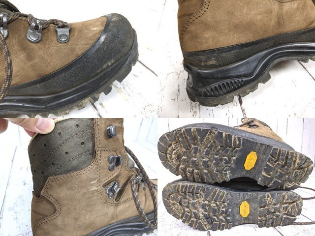 【9yt327】登山靴 トレッキングシューズ ハンワグ hanwag アラスカ LADY GTX ブラウン サイズ：25.0㎝◆o74♪_画像6