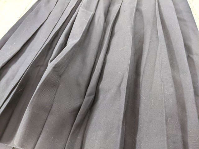 【as1394】石川県 内灘中学校 女子用学生服 制服 冬服セーラー服+冬服スカート+スカーフ◆j21_画像5