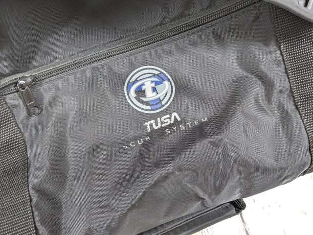 【9yt342】スキューバダイビング用品 TUSA ダイビングブーツ サイズ：28.0◆キャリーバッグ メッシュバッグ♪_画像3