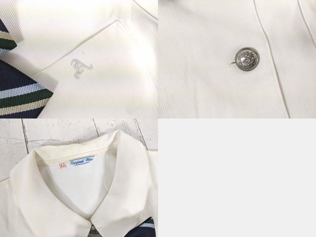 【as2766】愛知県 愛知高校 女子用学生服 制服 夏服ブラウス+冬服スカート◆o85♪_画像4