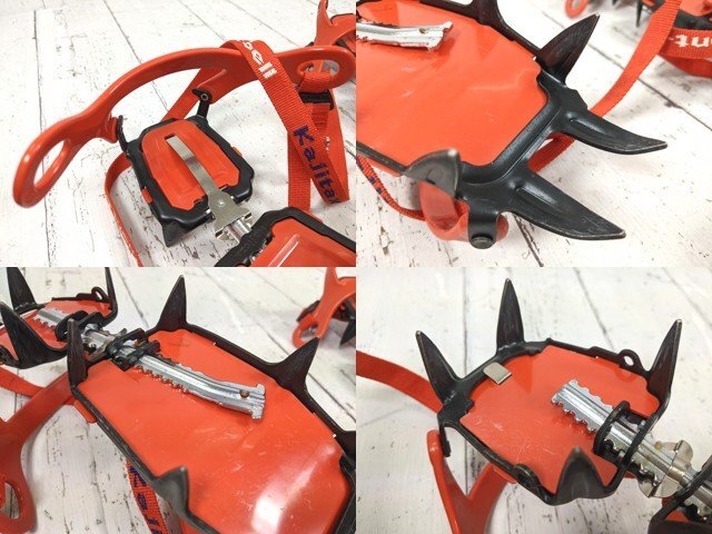 【9yt357】登山 トレッキング用品 12本爪アイゼン mont-bell モンベル Kajitax カジタックス◆C48♪_画像3