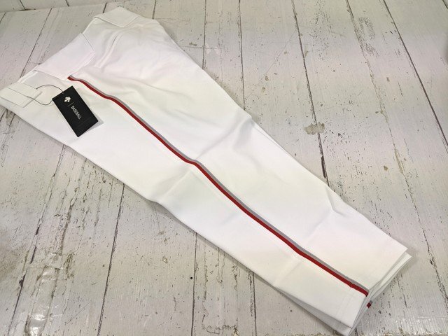 【10yt379】野球ウエア デサント ユニフォームパンツ 練習着×2点セット Sホワイト サイズ：O~XO 未使用◆C95♪_画像2