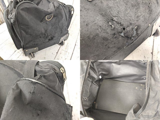 【10yt371】剣道防具一式 身長158㎝ 女子使用 甲手+面(チタン)+垂れ+胴(竹製??約48本)+キャリーバッグ◆C89♪_画像9