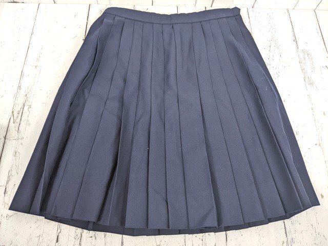 【as2895】中学校 高校 女子用学生服 制服 ネクタイ付き冬服セーラー服+冬服スカート◆C87♪_画像5