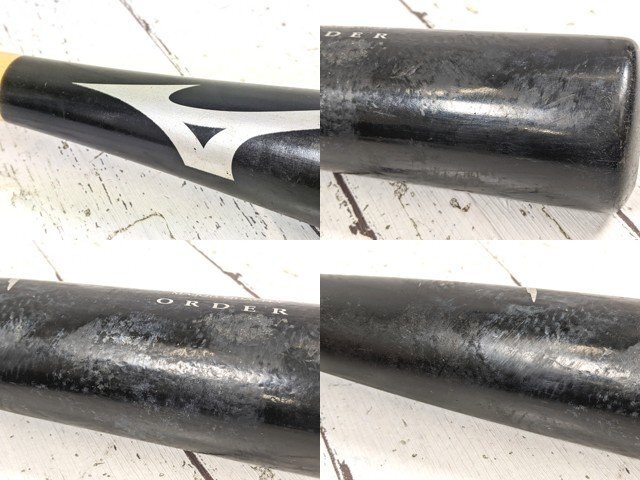 【10yt375】一般硬式野球用木製オーダーバット ミズノプロ MIZUNO PRO ロイヤルエクストラ 全長：約85㎝◆C98♪_画像5