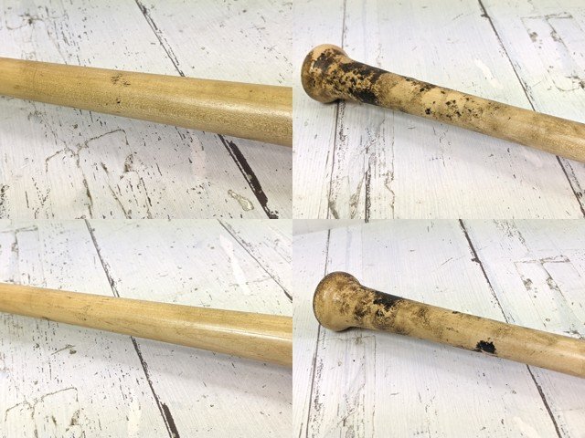 【10yt375】一般硬式野球用木製オーダーバット ミズノプロ MIZUNO PRO ロイヤルエクストラ 全長：約85㎝◆C98♪_画像8