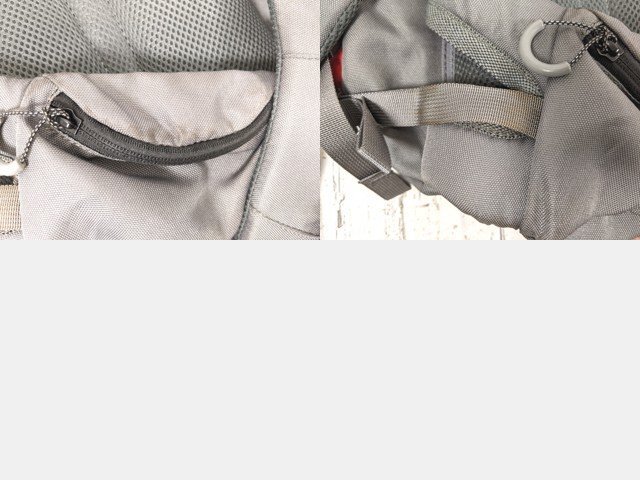 【10yt340】登山 トレッキング用品 ザック バックパック MILLET ミレー ODYSSEE オデッセイ 35L レッド×グレー◆p43♪_画像6