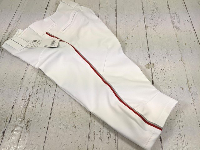 【10yt379】野球ウエア デサント ユニフォームパンツ 練習着×2点セット Sホワイト サイズ：O~XO 未使用◆C95♪_画像4