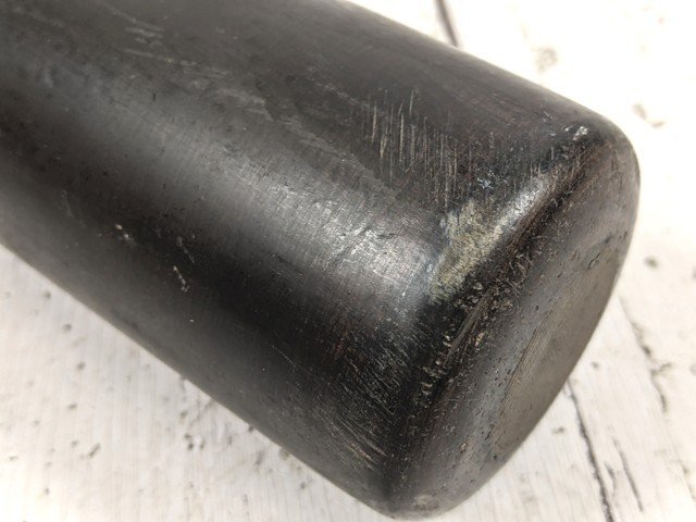 【10yt357】一般硬式野球用木製バット 久保田スラッガー サイクルヒッター KSメイプル こげ茶 全長:約84㎝◆C95♪_画像3