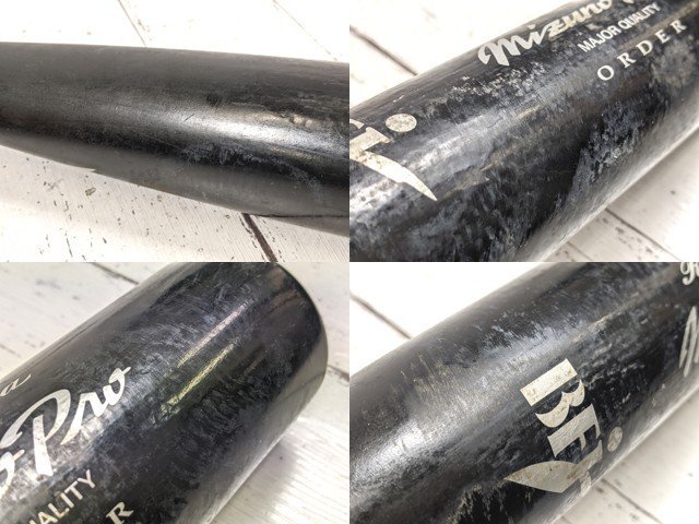 【10yt375】一般硬式野球用木製オーダーバット ミズノプロ MIZUNO PRO ロイヤルエクストラ 全長：約85㎝◆C98♪_画像7