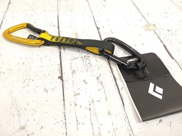 【10yt382】登山 クライミング用品 ブラックダイヤモンド ポジトロンクイックドロー◆METOLIUS ロックカラビナ GATE001◆美品◆C94♪_画像4